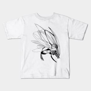 bird abstraction Kids T-Shirt